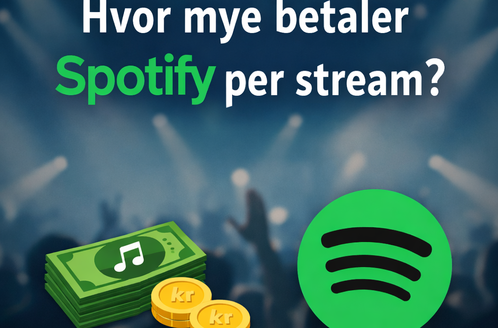 Hvor mye betaler Spotify per stream? (2026 guide)