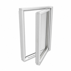 Sidesving vindu 3-lags glass høyre