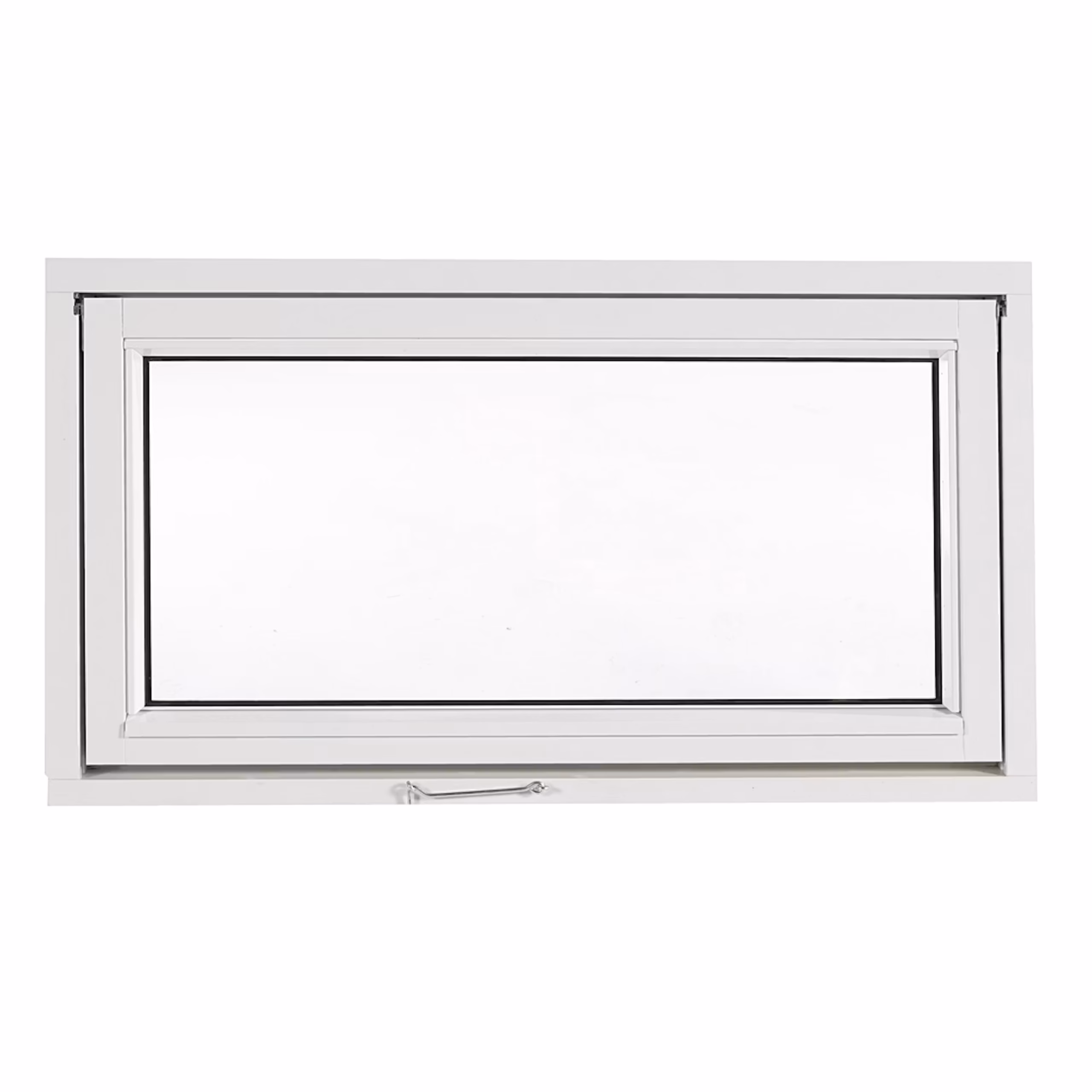 Topphengslet kjellervindu 2-lags glass