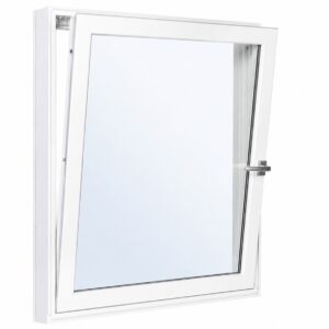 2-veis innadslående vindu 3-lags glass venstre